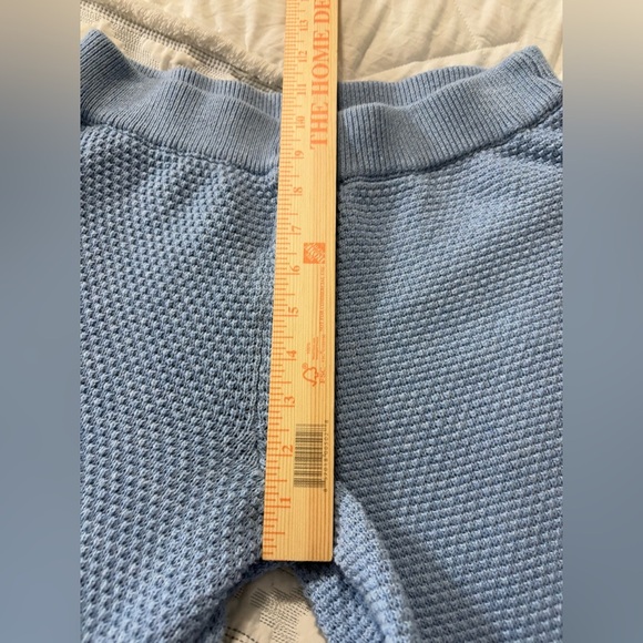 Free People Beach Hailee Relaxed Fit Textured Knit Joggers w/ Elastic Waistband - Picture 12 of 14